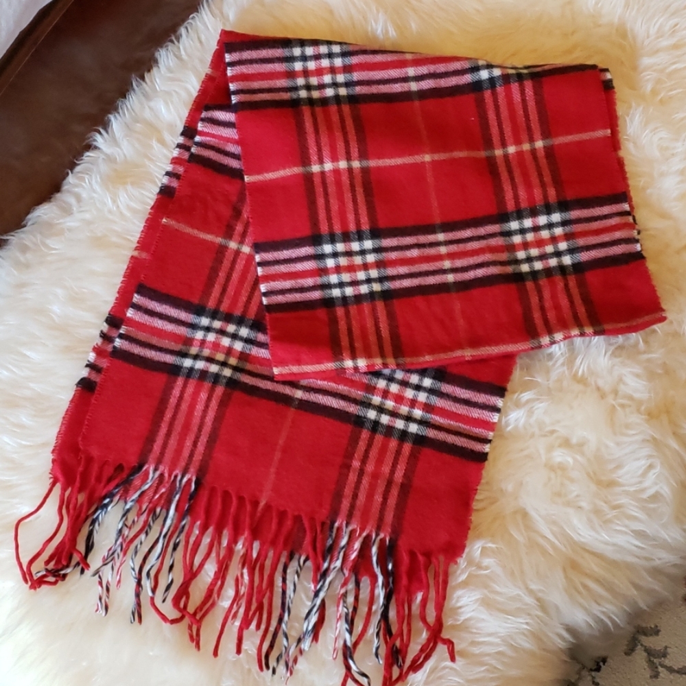 Cashmink Plaid Scarf